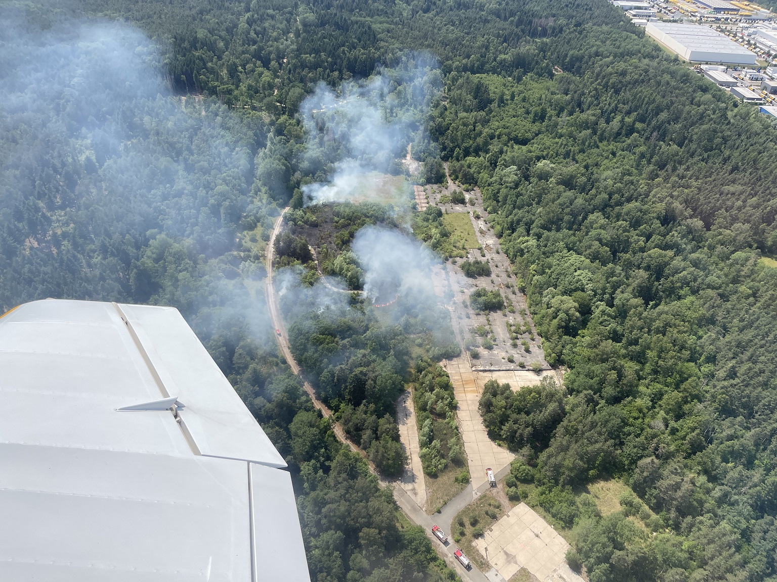 Waldbrand Muna-Gelände Am 18.06.2023 – Freiwillige Feuerwehr Markt Feucht